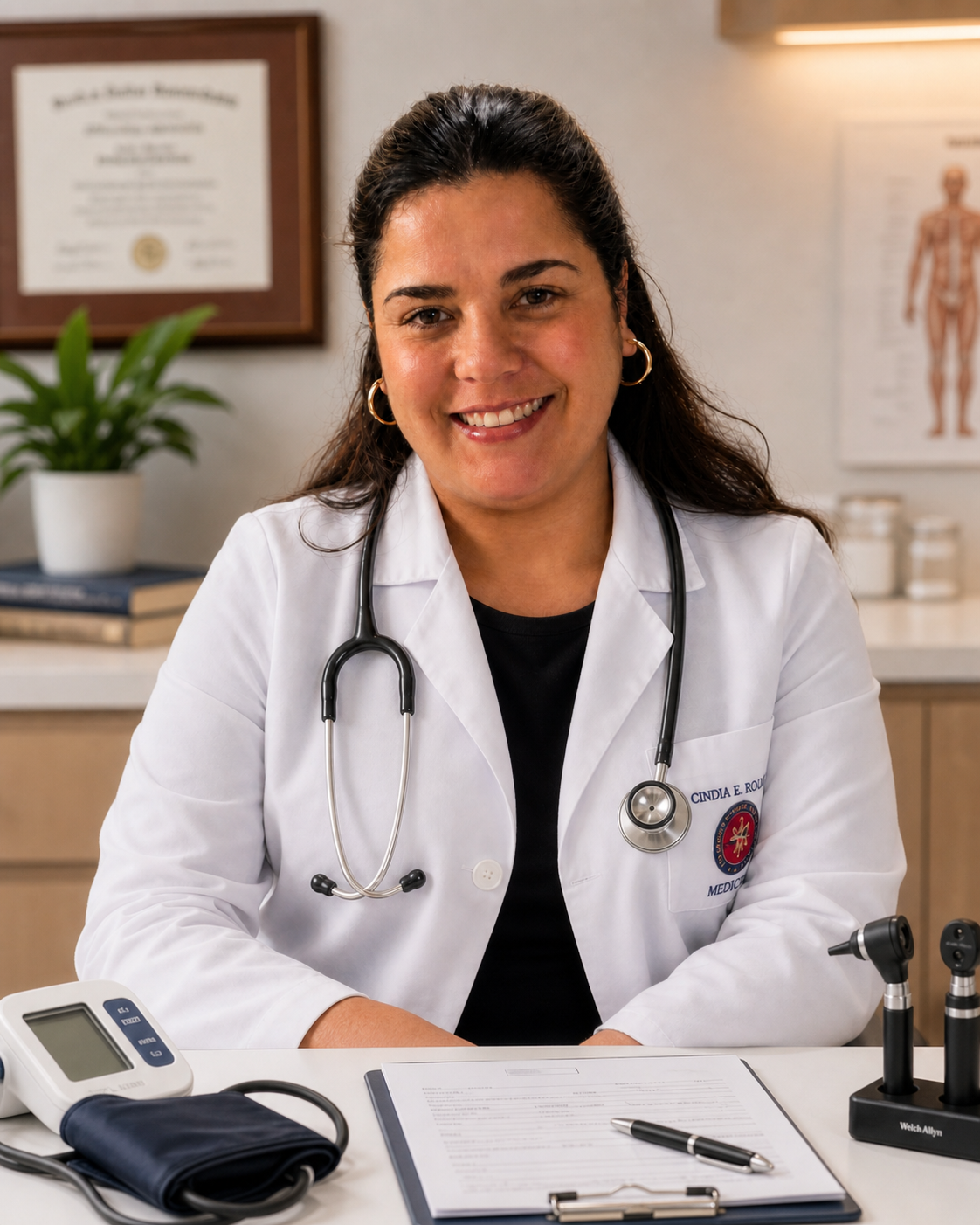 Dra. Labrador Domínguez en consulta